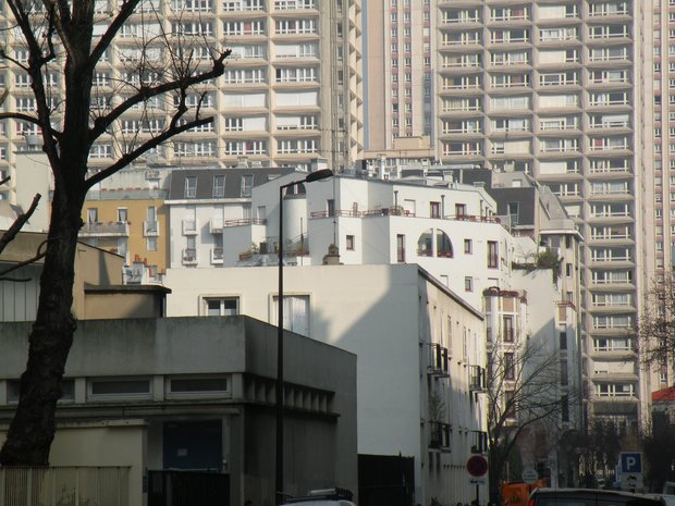  immeubles situés en différents plans, 13e